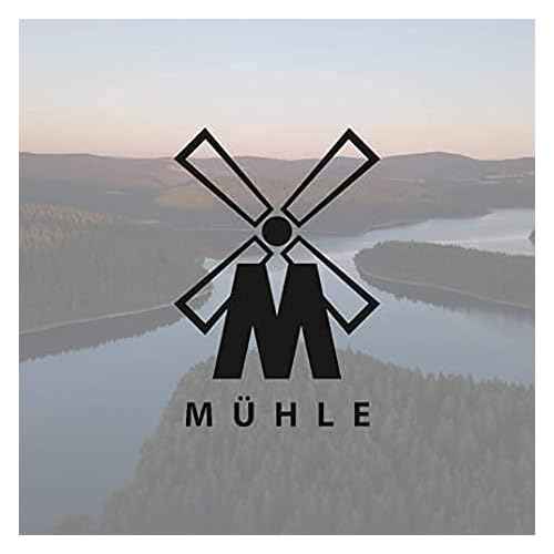 M?HLE ROCCA R94 Double Edge Safety Razor (Closed Comb) | Pure Matt Stainless Steel |Perfect for Everyday Use | Barbershop Quality Close Smooth Shave | Luxury Razor for Men