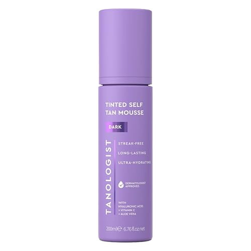 Tanologist Dark Self Tan Mousse - Streak-Free, 6.76 oz