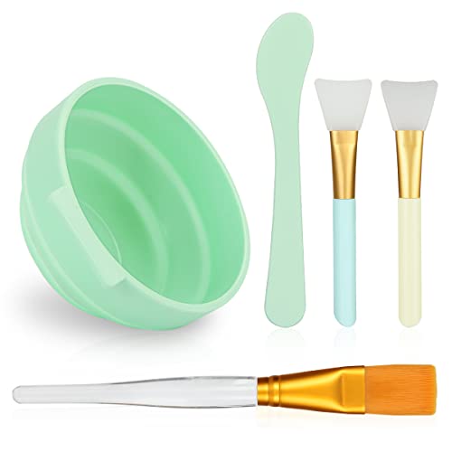 Face Mask Mixing Bowl Set - 5 in 1 DIY Applicator Kit