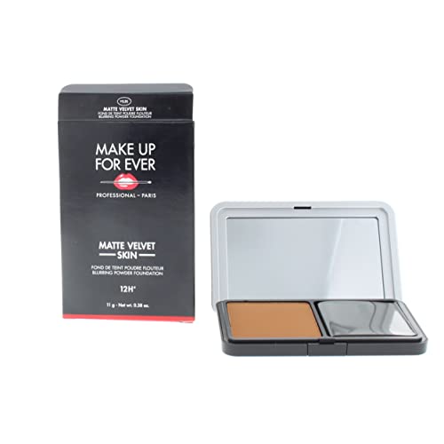 Make Up For Ever Matte Velvet Skin Powder Foundation Y535 Chestnut
