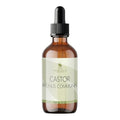 OPO Pure Castor Bean Oil - Pure, Organic, Cold Pressed, 4 OZ - Castor Oil for Hair, Nails, Eyelashes, Eyebrows, Beard
