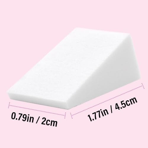 Artist's Choice Makeup Wedges, 100 Pack Triangle Sponges