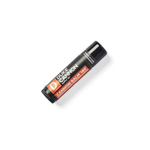 Duke Cannon Cannon Lip Balm 140¡Æ & Tactical Lip Protectant Bundle - SPF 30 & SPF 15, Blood Orange Mint & Fresh Mint Flavors, 4-Pack (2 Pack Each Flavor)