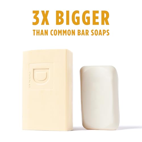 Duke Cannon Supply Co. Big Brick of Soap Bar for Men Holiday Edition - Rudolph's Much Deserved Night Cap (Cinnamon and Antique Wood Scent), 10 oz. (3 Pack)