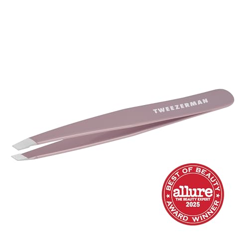 Tweezerman Slant Tweezer Purple Wisteria - Precision Eyebrow
