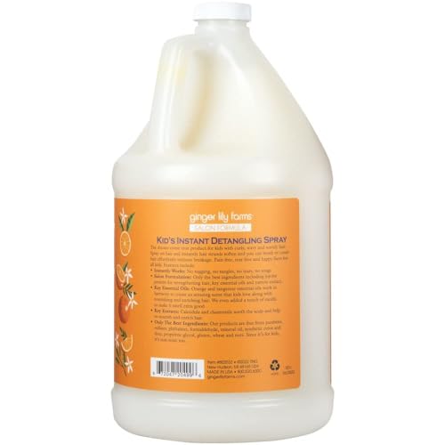 Ginger Lily Farms Salon Formula Kid's Instant Detangling Spray