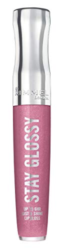 Rimmel Stay Glossy Lip Gloss Bundle - 2 Pack, 6HR Wear