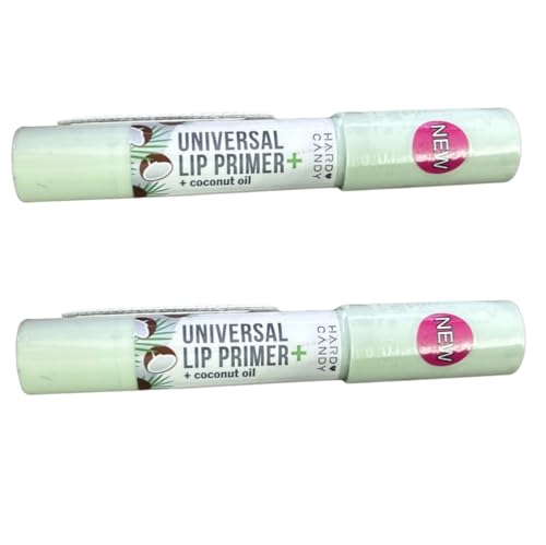 Hard Candy Lip Primer with Coconut Oil, Pack of 2