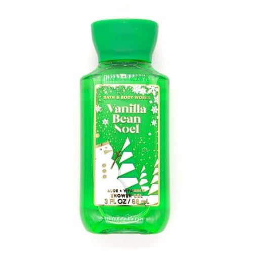 Bath & Body Works Travel Size Shower Gel 3.0 oz (Vanilla Bean Noel)