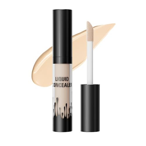 Full Coverage Waterproof Concealer, Long-Lasting Liquid Makeup