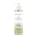 Amino Gel Facial Cleanser with Sea Minerals & Collagen ? Radiance, Oil Control, and Elasticity ? Vegan, Paraben-Free, 8 fl oz