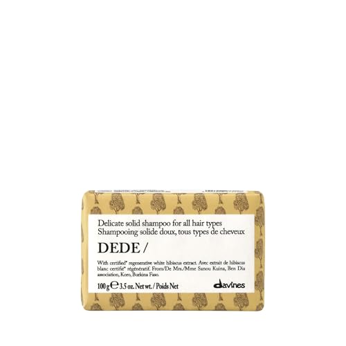 Davines Shampoo Bar Travel Size - DEDE Enhanced Compact Solid Hair Cleanser