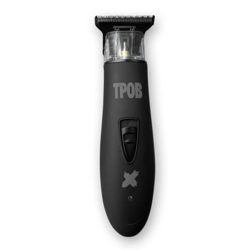 TPOB Ghost X Cordless Beard Trimmer – Professional T-Blade Clipper