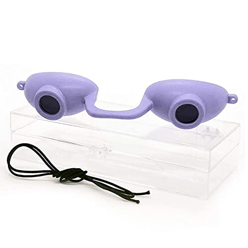 Super Sunnies EVO Flex UV Eye Protection, FDA Compliant, Tanning Bed Goggles, Red Light Theraphy Eyeshields with Case