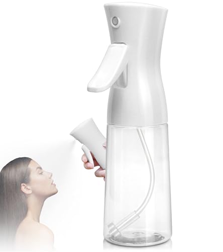Continuous Spray Bottle 200ml - Ultra-Fine Mist for Hair & Plants