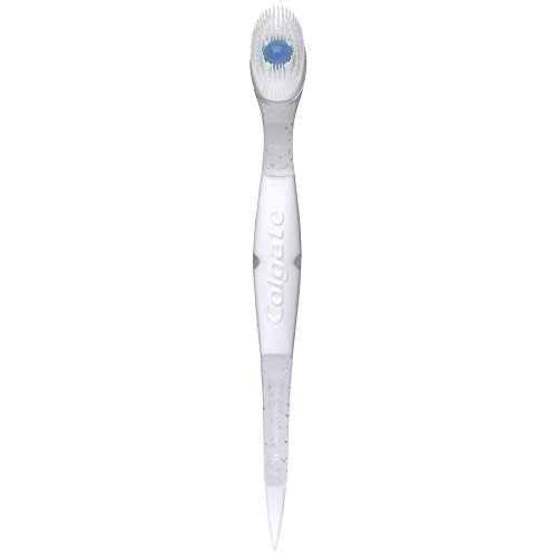 Colgate Optic White Wisp Disposable Mini Toothbrush, Cool Mint 24 Count (Pack of 4)