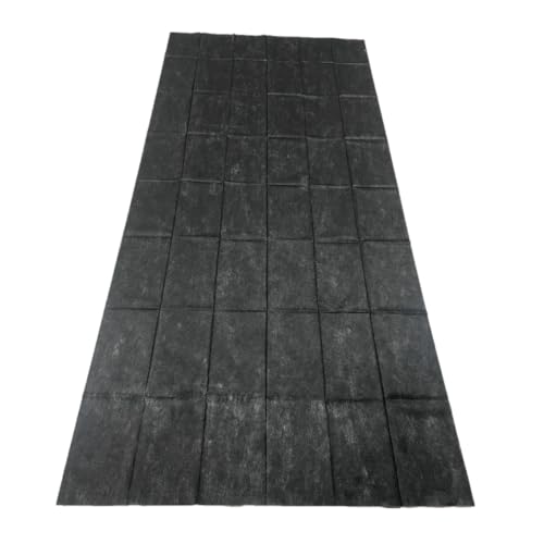 Disposable Tattoo Bed Covers Sheets Black, 40" x 90" (Pack of 10) Soft Non-woven Massage Table Cover, Waterproof Drape Sheets for SPA, Tattooing Chair Studio Supplies, Thick and Strong