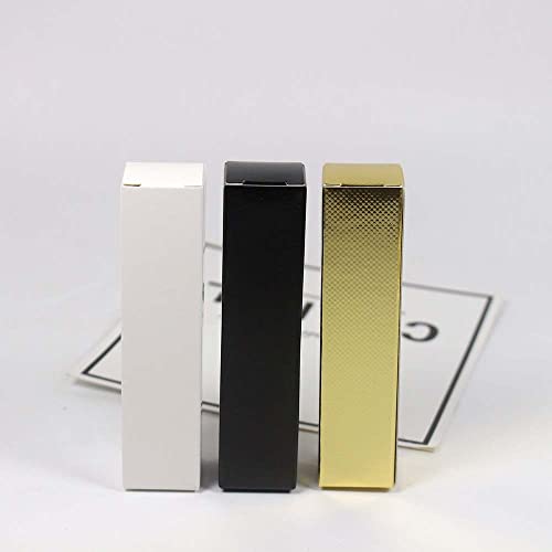 Golden Lipgloss Tube Box 5ml - 25 Pack (23x23x98mm)