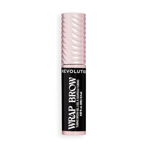 Revolution Wrap Brow Tinted Eyebrow Gel - Ebony Black