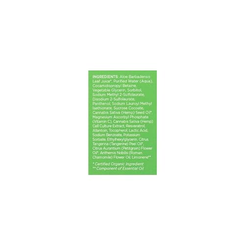 Andalou Naturals CannaCell Cleansing Foam, botanical, 5.5 Fl Oz