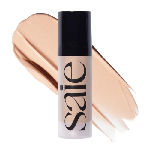 Saie Mini Glowy Super Gel Illuminating Primer - Warmglow 0.5 oz