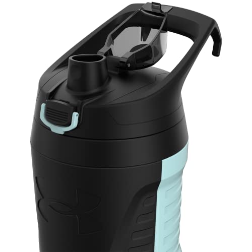 Under Armour Sports Water Jug, 32 oz Insulated Water Bottle w/Handle, Fence Hook, Leak Resistant, Baseball, Football & More