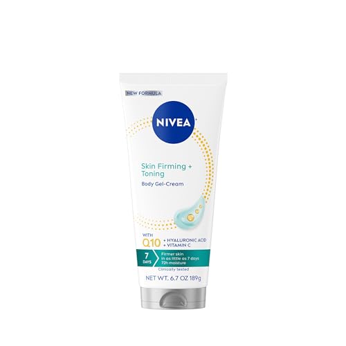 NIVEA Skin Firming Body Gel Cream Q10 & Hyaluronic Acid 6.7oz