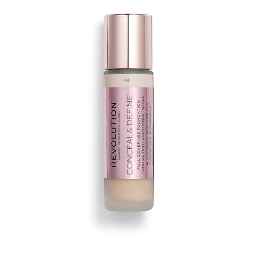 Makeup Revolution Conceal & Define Foundation F6
