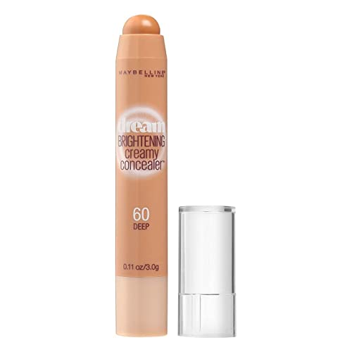 Maybelline New York Dream Brightening Creamy Concealer, Deep, 0.11 oz.