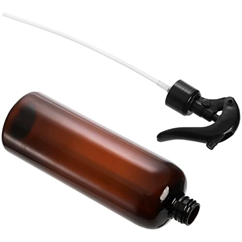Bekith 12 Pack Plastic Spray Bottles with Black Fine Mist Sprayers, 16oz Refillable Spray Container for Cleaning Solutions, Plants, Hair