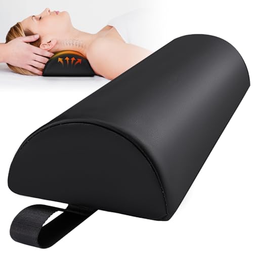 Noverlife Half Round Massage Table Bolster Pillow 17x6x4 in