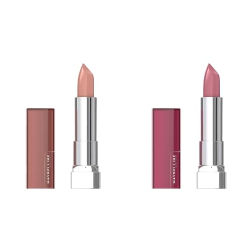 Maybelline Color Sensational Lipstick Duo - Nude Lust & Romantic Rose