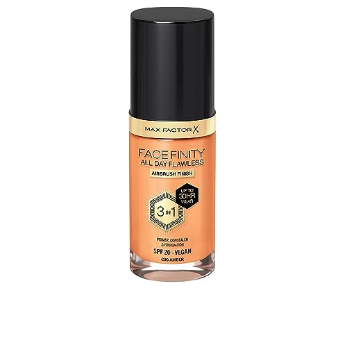 Max Factor Facefinity 3-in-1 All Day Flawless Liquid Foundation, SPF