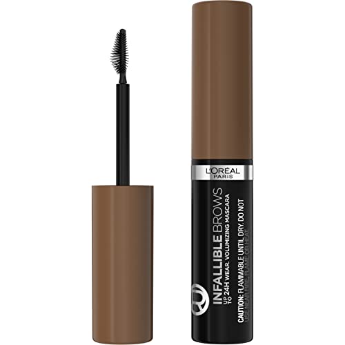 L'Oreal Infallible Volumizing Brow Mascara 24H, Light Brunette