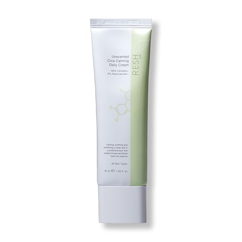 Korean Cica Repair Cream ? Hydrating Face Moisturizer for Sensitive & Dry Skin | Redness Relief, Soothing Cream with Ceramide & Panthenol (Fragrance-Free, 50ml)
