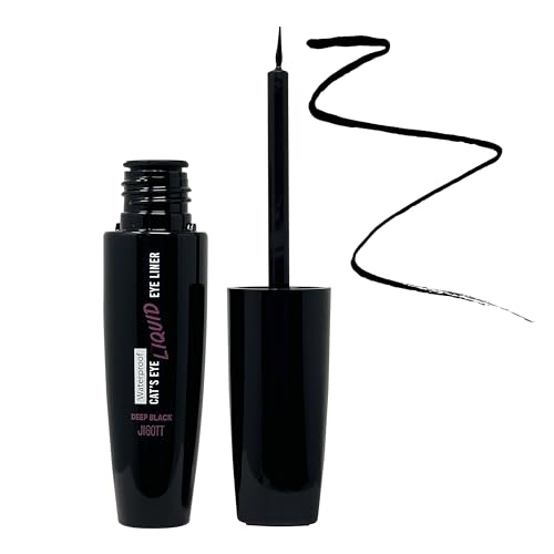 Jigott Cat's Eye Waterproof Liquid Eyeliner - Deep Black 9g