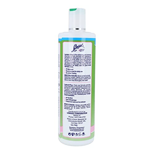 Lemisol Plus, Gentle Daily Cleanser, original refreshing formula - 16 oz(pack of 3)