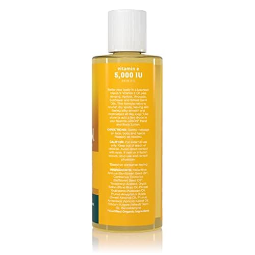 JASON Vitamin E Skin Oils Bundle, 45,000 IU 2 Oz and 5,000 IU 4 Oz
