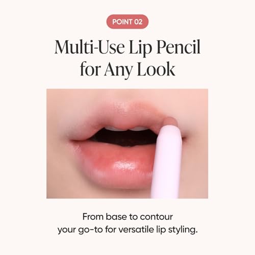 BANILA CO Smudging Lip Pencil - Soft Matte Crayon Nude Rose