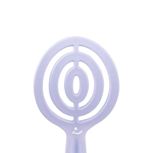 Cricket Hapi So Clean Scalp Massager Brush ? Silicone Scrubber & Exfoliator for Hair & Scalp Care, 38 Firm Tapered Teeth, Shampoo Brush for Shower & Salon - Light Purple