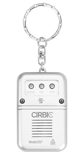 Talking Clock Keychain for Visually Impaired - Gray