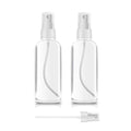 2 Pack 1oz Clear Mini Spray Bottles Fine Mist Refillable
