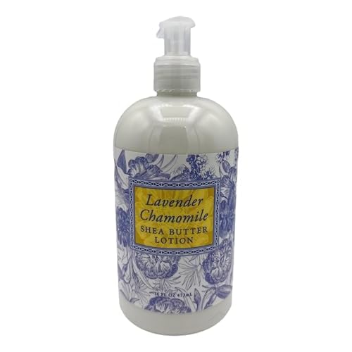 Greenwich Bay Lavender Chamomile Liquid Hand Soap & Lotion Combo with Shea Butter - Botanical Collection - Beautiful Packaging - 16 Ounce Each Bottle (Lavender Chamomile)