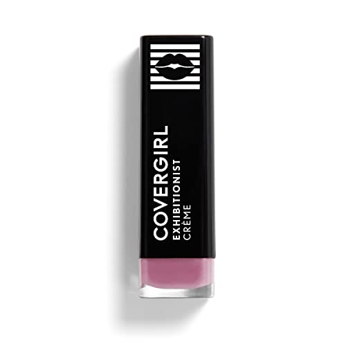 COVERGIRL Exhibitionist Lipstick Cream, Coquette Orchid 375, Lipstick Tube 0.123 OZ (3.5 g)