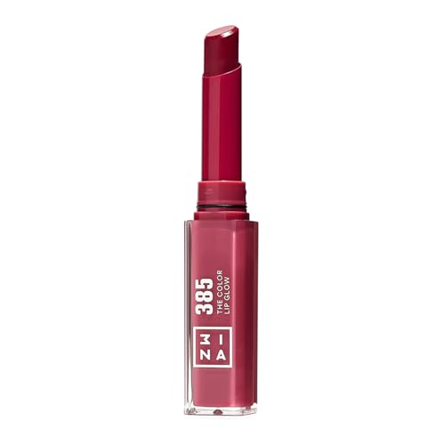 3INA The Color Lip Glow - Wild Berry Pink Lipstick