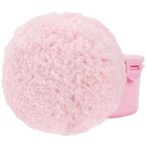 WSYUB Powder Puff, 6" Body Powder Puff, Powder Puff for Body, Body Powder Puffs and Container, Fluffy Soft Large,Pink
