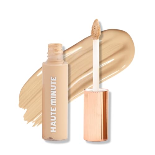 Mini Skin Caring Concealer, Cover Dark Circles Medium to Full Coverage - Hydrating & Long-Lasting Liquid Concealer, Vitamin E & C, Arnica, Hyaluronic Acid, Caffeine - Neutral Fair