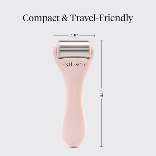 Kitsch Stainless Steel Ice Roller for Face – Cooling Facial Tool for Puffiness