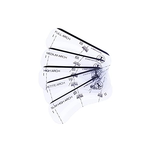 Anastasia Beverly Hills Brow Stencils Set for Perfect Symmetry & Shaping