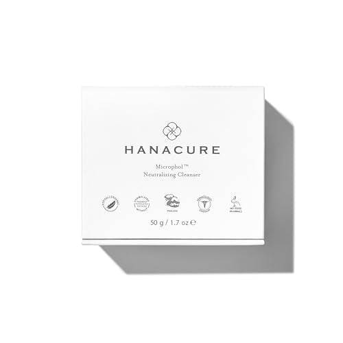Hanacure¢ç Microphol Neutralizing Cleanser - pH Balanced Face Wash for Sensitive Skin, Exfoliating Face Wash
